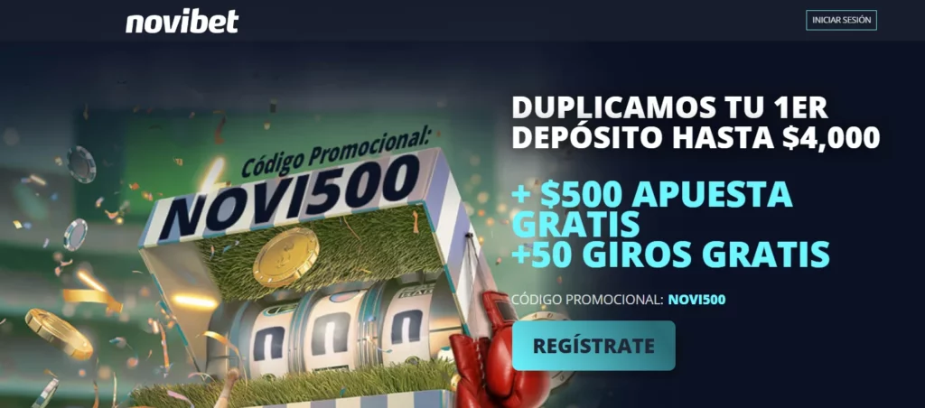 novibet código promocional deportes