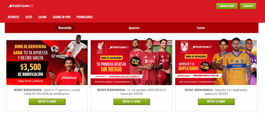 sportiumbet bonos